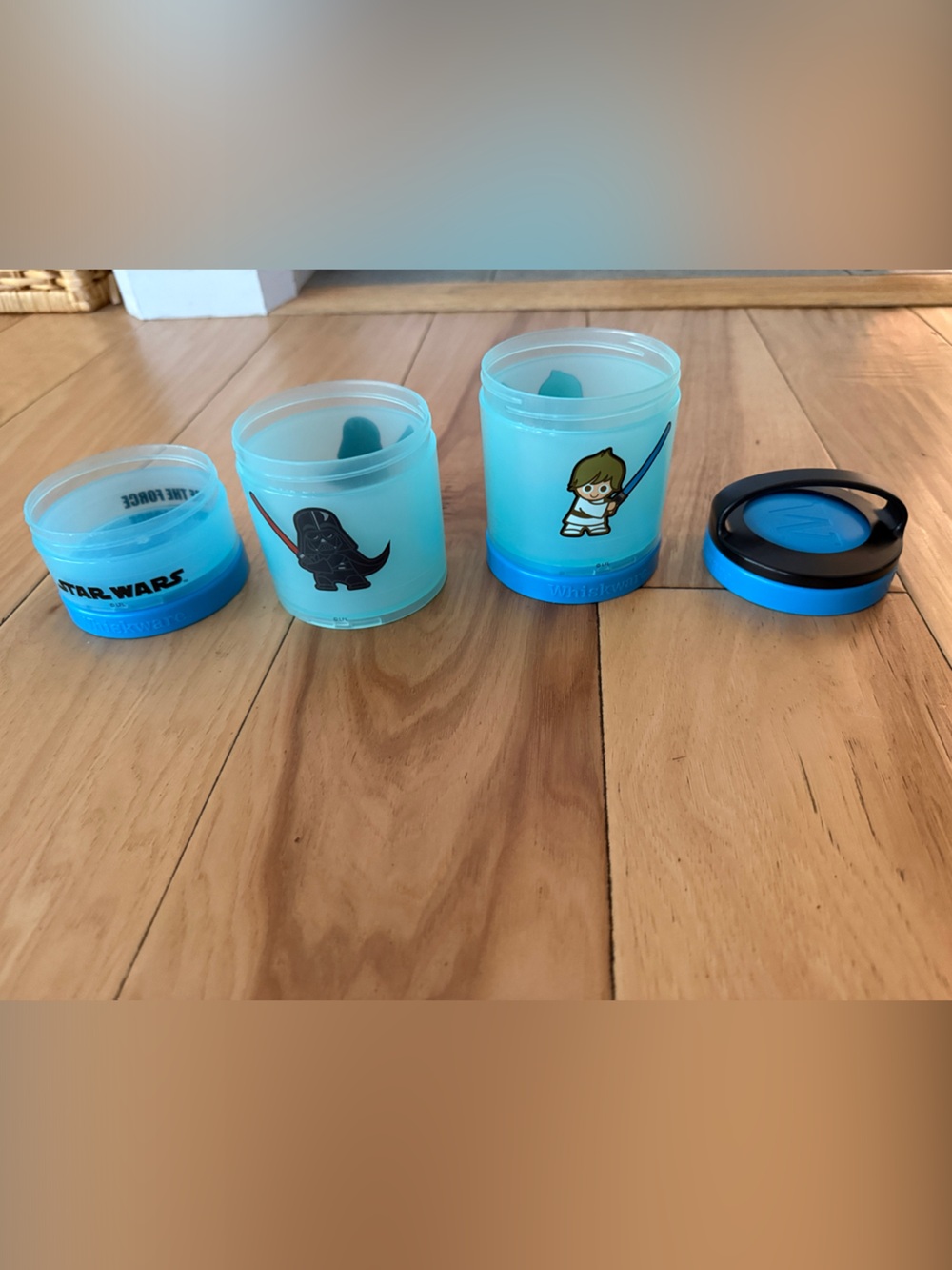 Star Wars Kids Blue Snack Stackable Container - Picture 6 of 7